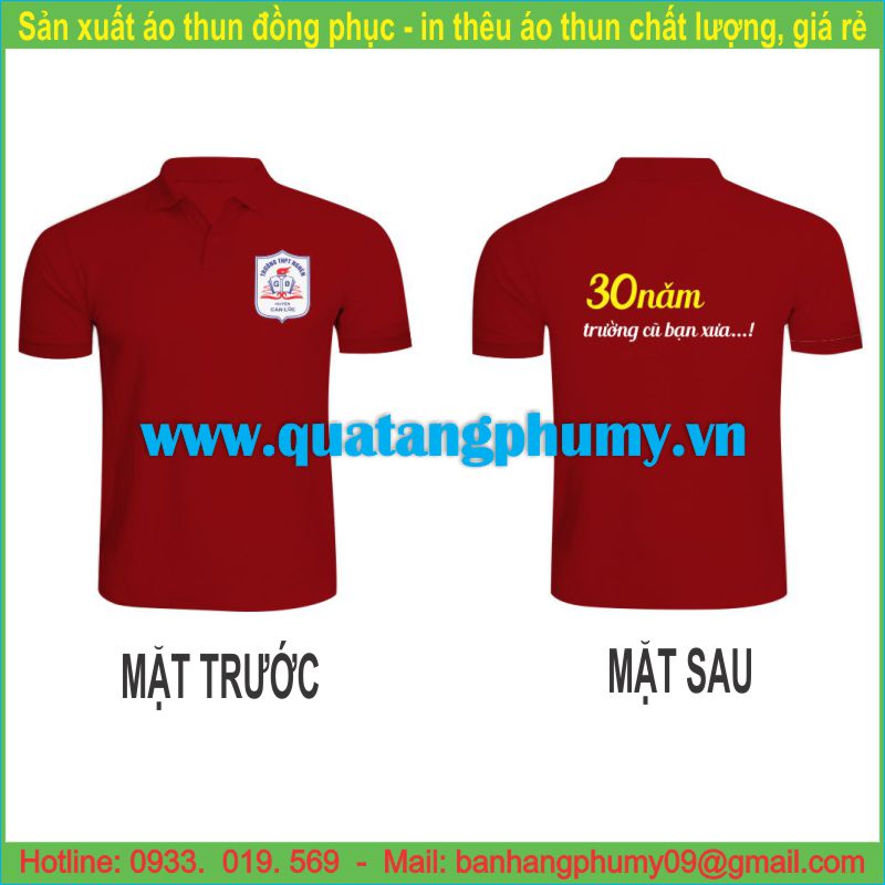 Áo thun đồng phục lớp AT12