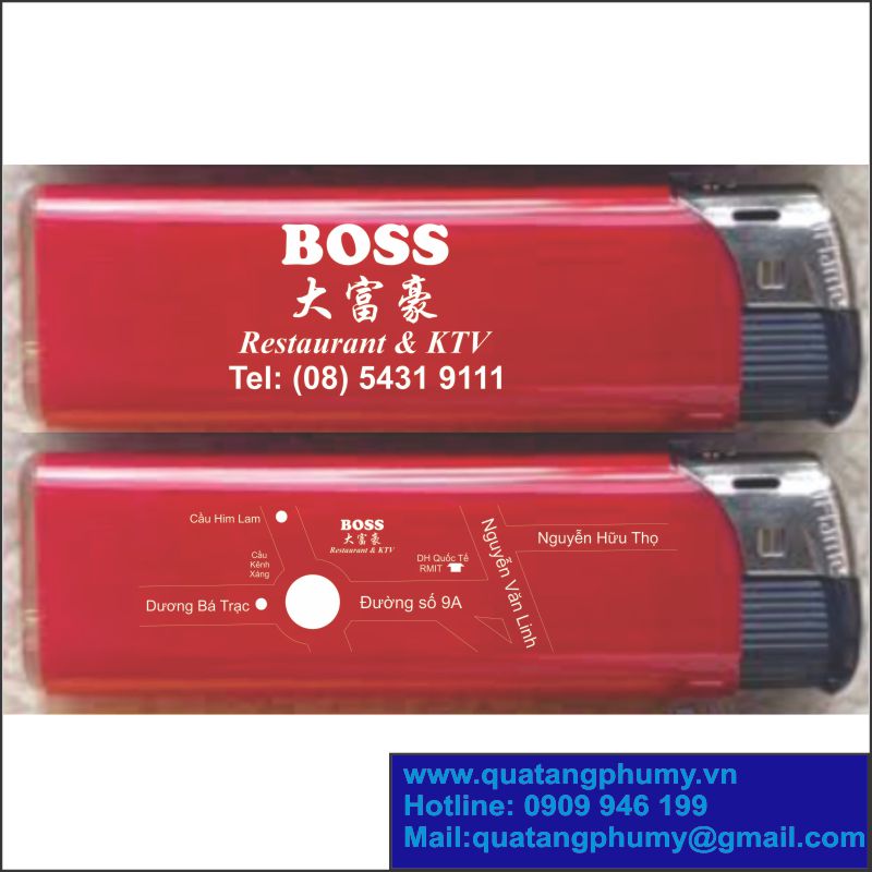 BẬT LỬA IN BOSS