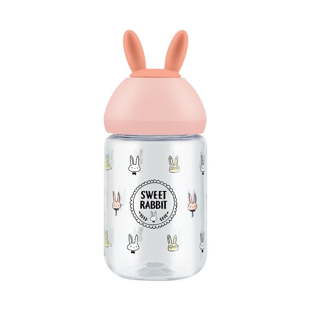 ABF652PIK – Bình nước trẻ em Lock&Lock Cute Bottle 380ml – Màu hồng