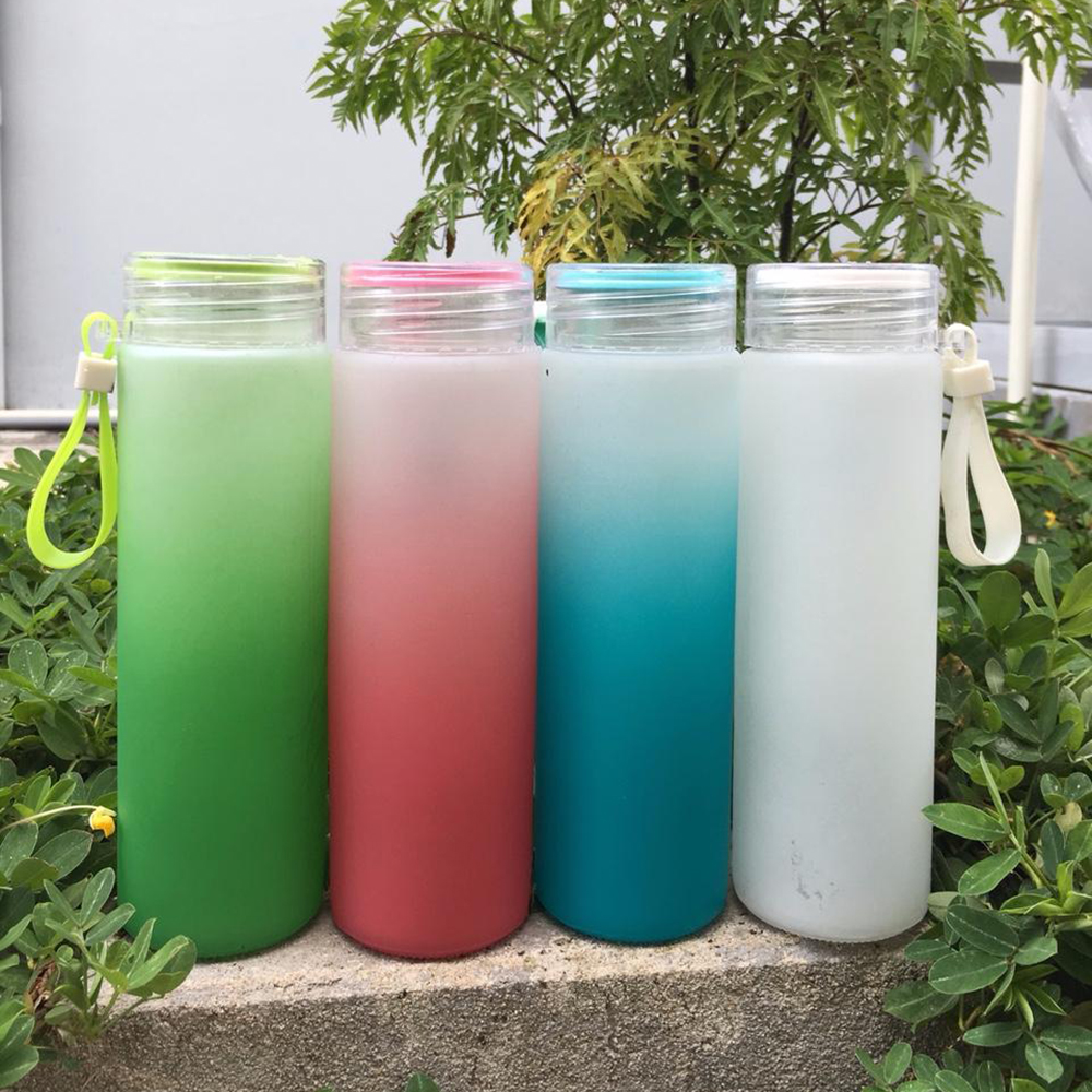 BÌNH THỦY TINH MÀU 400ML