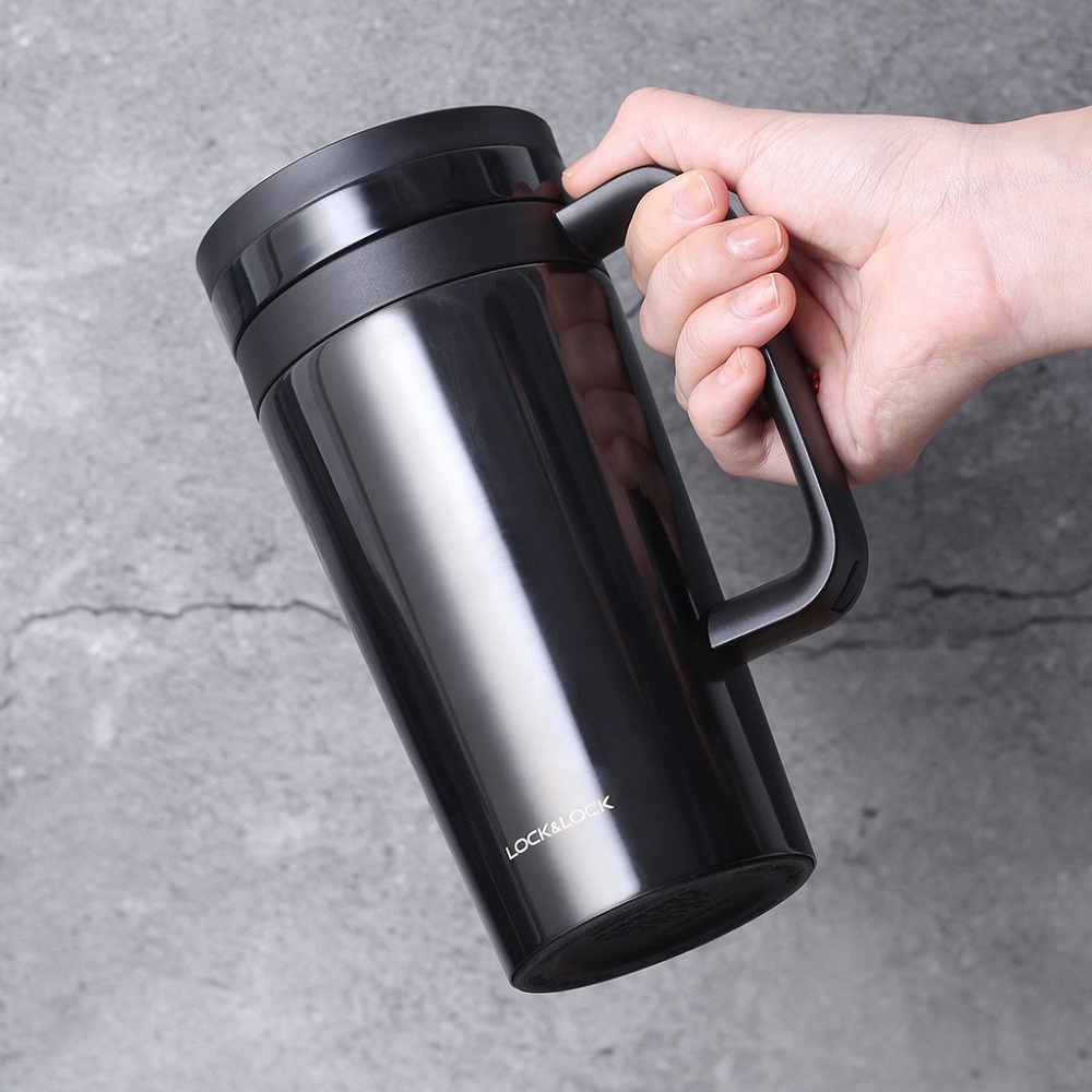 LHC4197BLK-Ly giữ nhiệt Lock&Lock Coffee Filter Mug 580ml – Màu đen