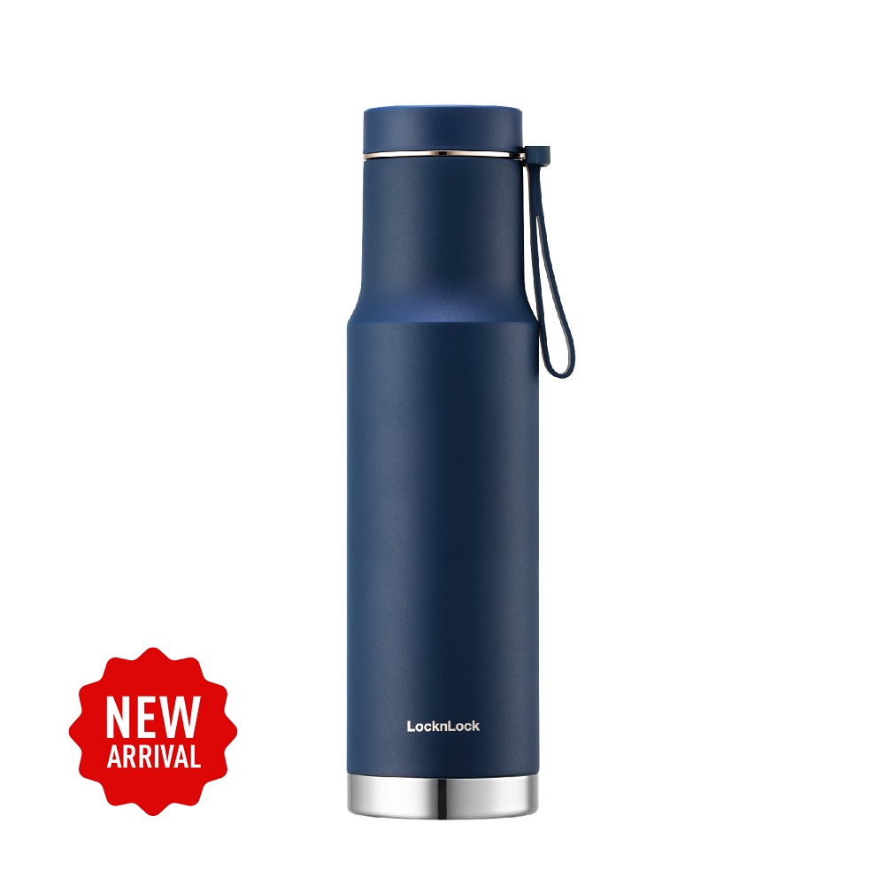 LHC4199NVY – Bình giữ nhiệt LocknLock Metro Edge Tumbler 620ml – Màu navy