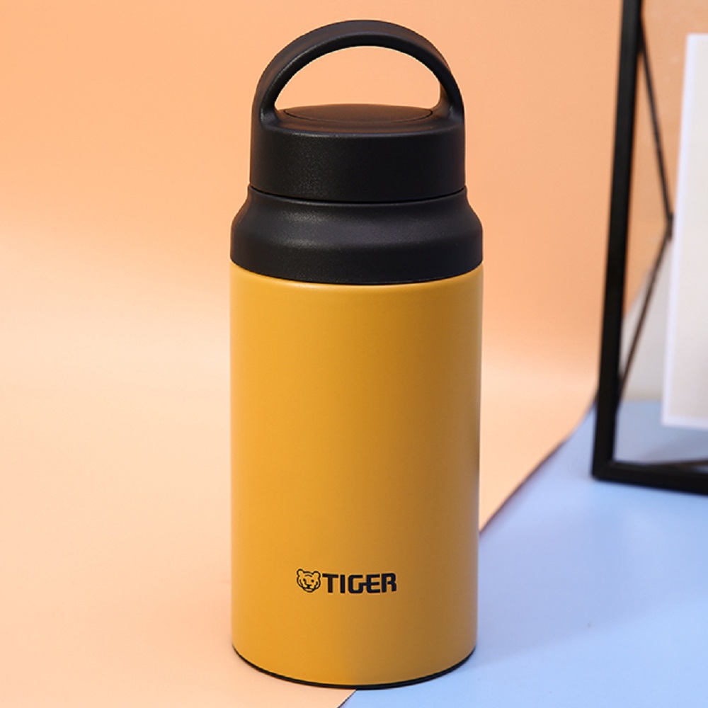 Bình giữ nhiệt inox 400 ml tiger mcz-s040yev màu vàng