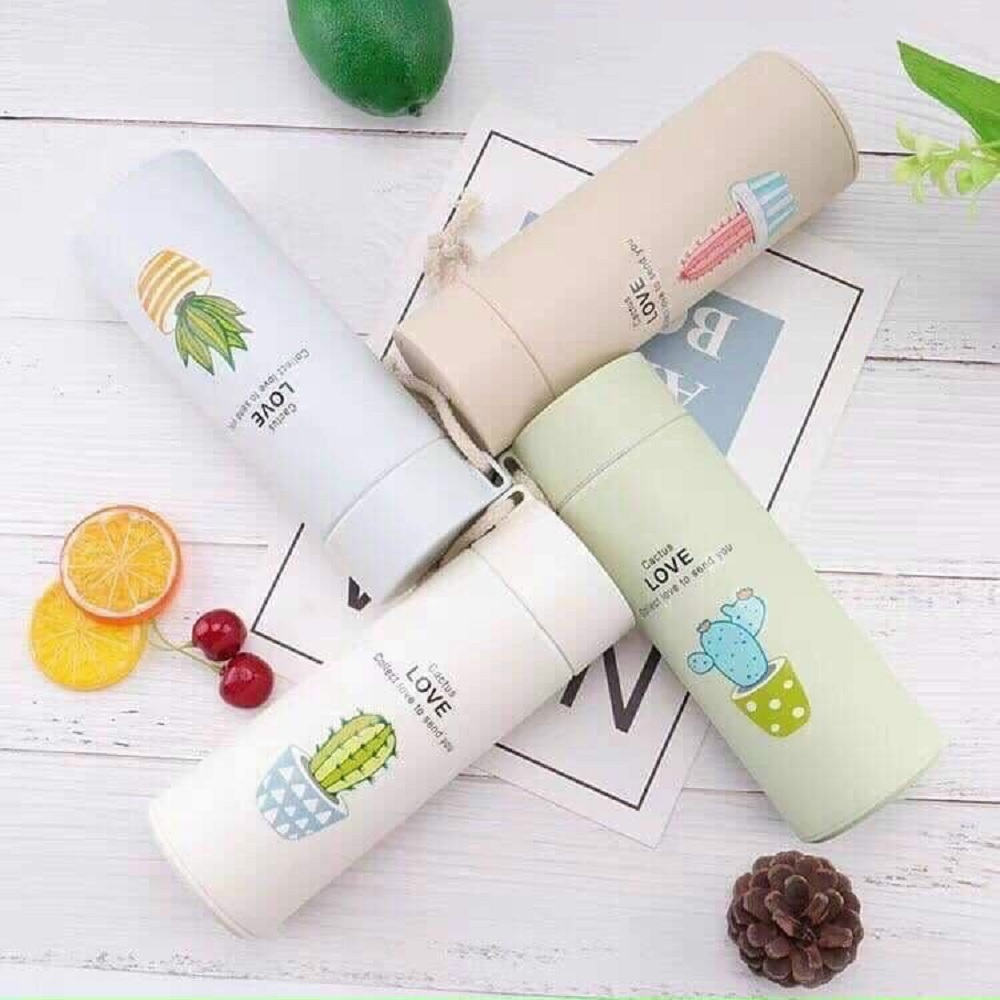 BÌNH ĐỰNG NƯỚC HÌNH XƯƠNG RỒNG 500ML CÓ QUAI