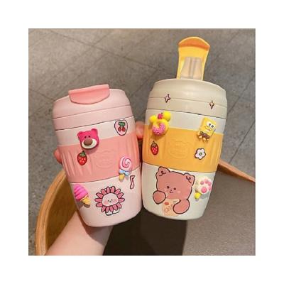 Bình nước cute, bình nước bình giữ nhiệt inox 304 an toàn 500ml