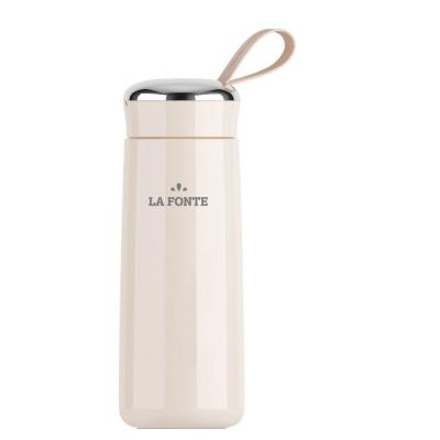 Bình Giữ Nhiệt La Fonte 400ml Màu Hồng Nhạt - 006637