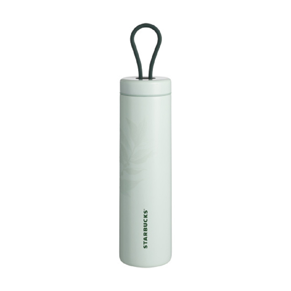 Starbucks bình waterbottle 354ml stainless steel mint coffee leaf